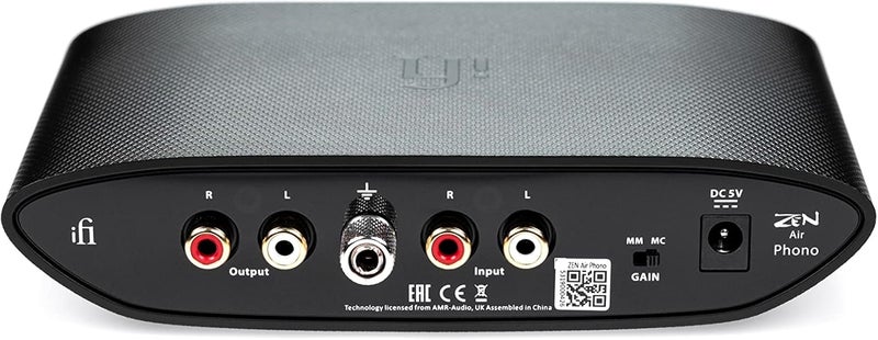 iFi Audio Zen Air Phono – Reduce Hiss & Noise on Vinyl Playback - Affordable Hi-Res Phono Stage Pre-amp for MM/MC Turntable, Phonograph Vinyl, Record Player, RIAA HiFi Preamplifier – Subsonic Filter - Image 2